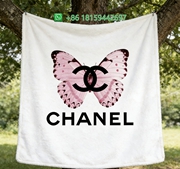 Chanel Throw Blankets